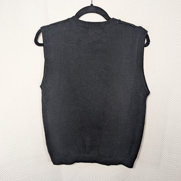 Vintage Tabi International Christmas Sweater Vest Medium Embroidered Ornaments - Picture 6 of 11